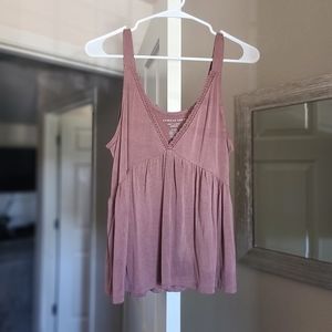 American Eagle Lace Babydoll Tank